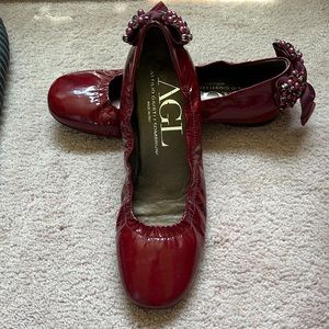 Adorable AGL red patent leather - Size 37